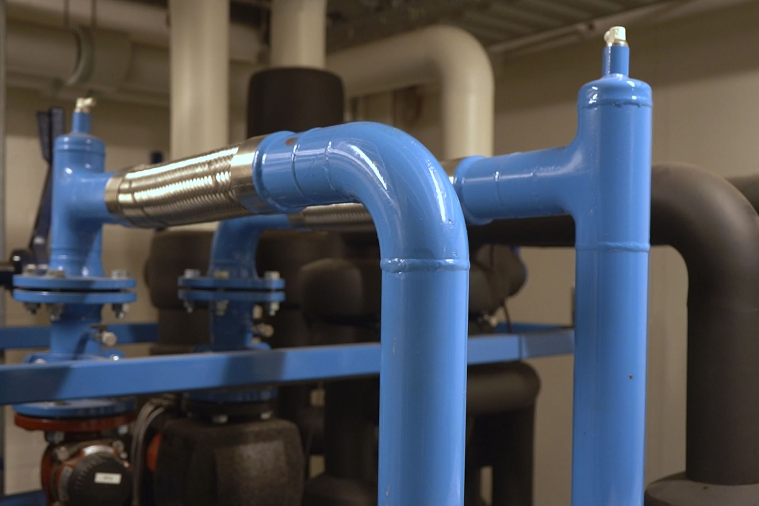 Buizen gebruikt bij een Warmte Koude Opslag